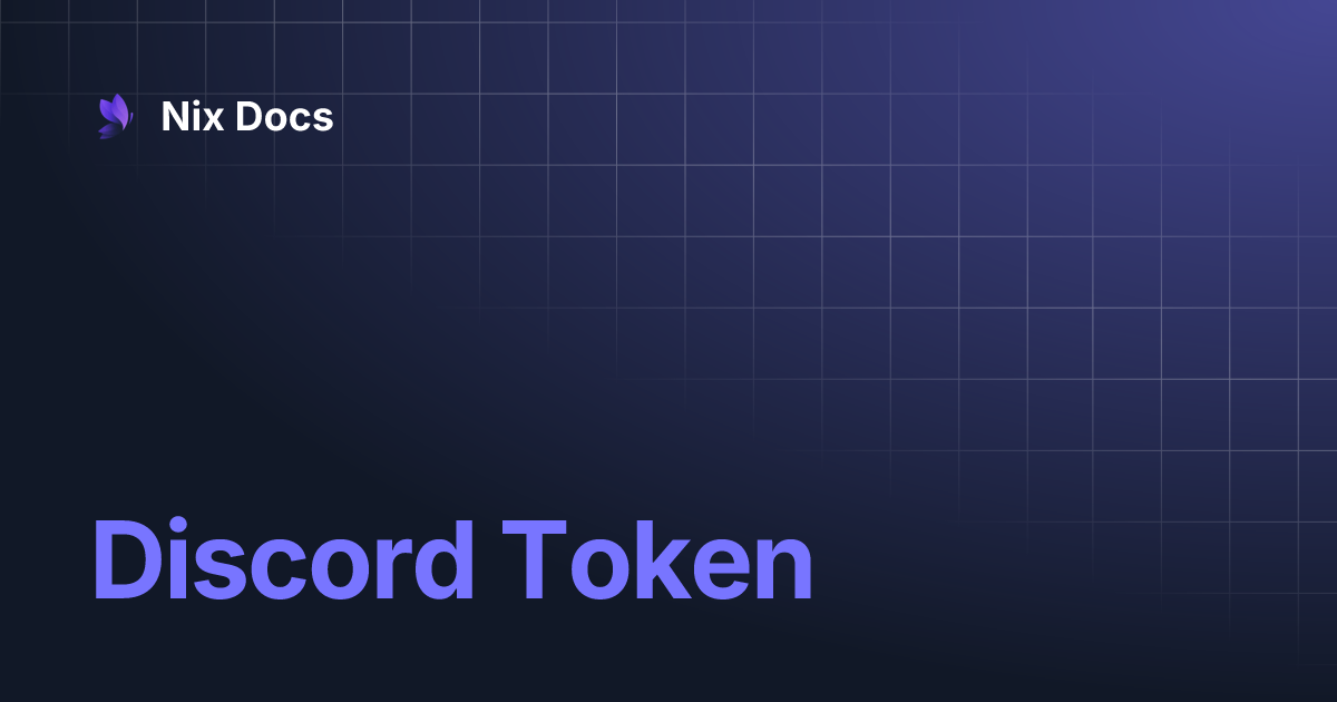 discord-token-nix-docs